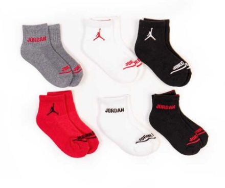 Confezione calzini jordan unisex BJ0342RK2 JORDAN