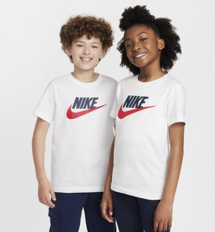t-shirt nike da bambino 