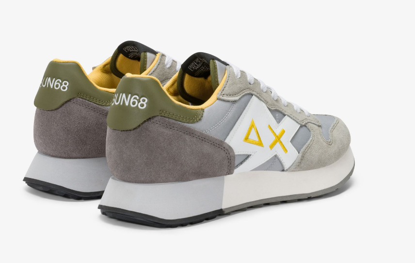 sneakers sun68 jaki 2.0 solid da uomo 