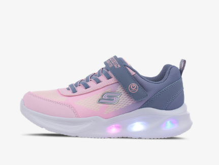 Scarpe skechers glow da bambina 303714LGYLP Skechers