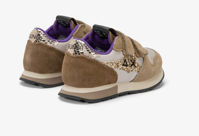 sneakers sun68 stargirl glitter da bambina 