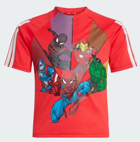 t-shirt adidas marvel spiderman da bambino JF3654 Adidas