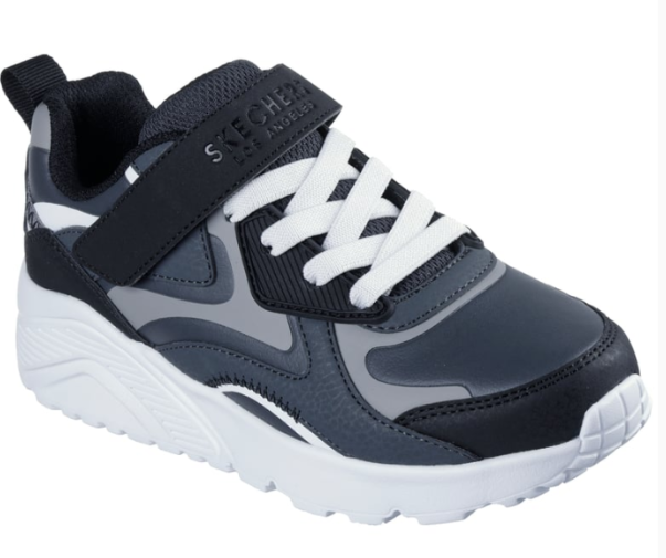 scarpe skechers uno lite da bambino 403645LGYBK Skechers