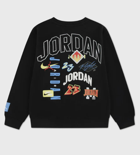 felpa jordan da bambino 95F568023 JORDAN