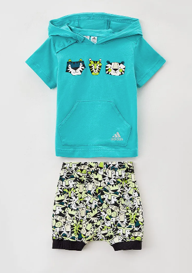 Completino in cotone infant HF1977 Adidas
