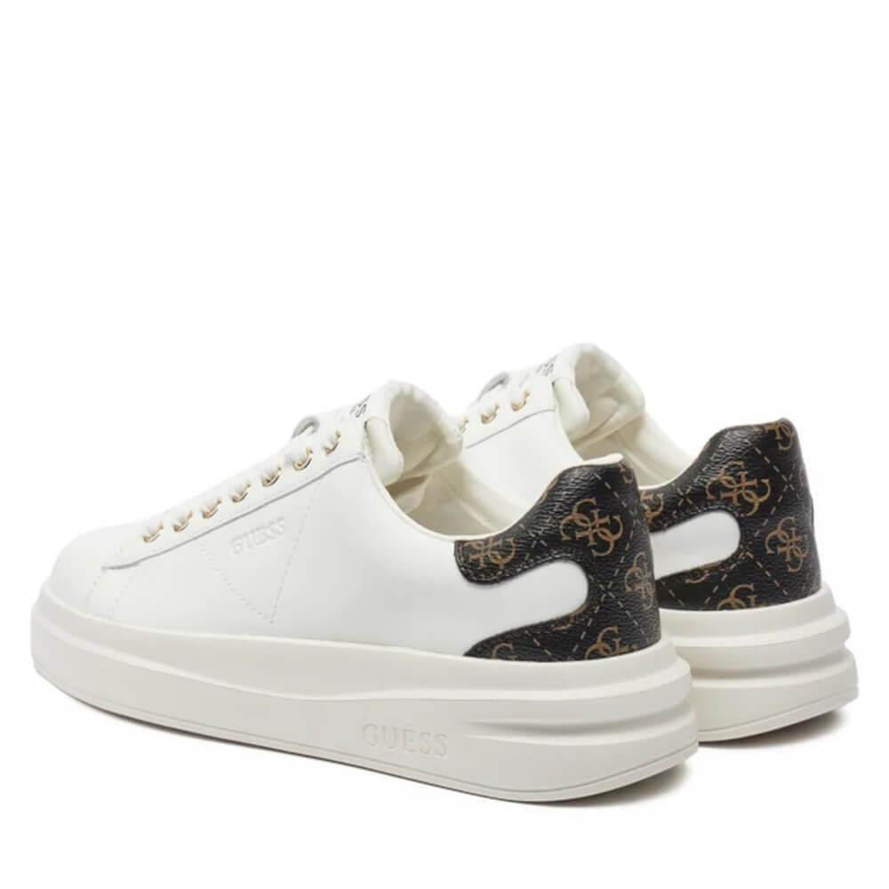 sneakers guess elbina da donna FLJELBFAL12WHBRO Guess