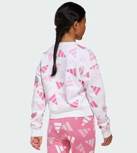 felpa adidas da bambina JI6202 Adidas